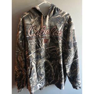 CABELA’S Realtree Max Camo Hooded Sweatshirt